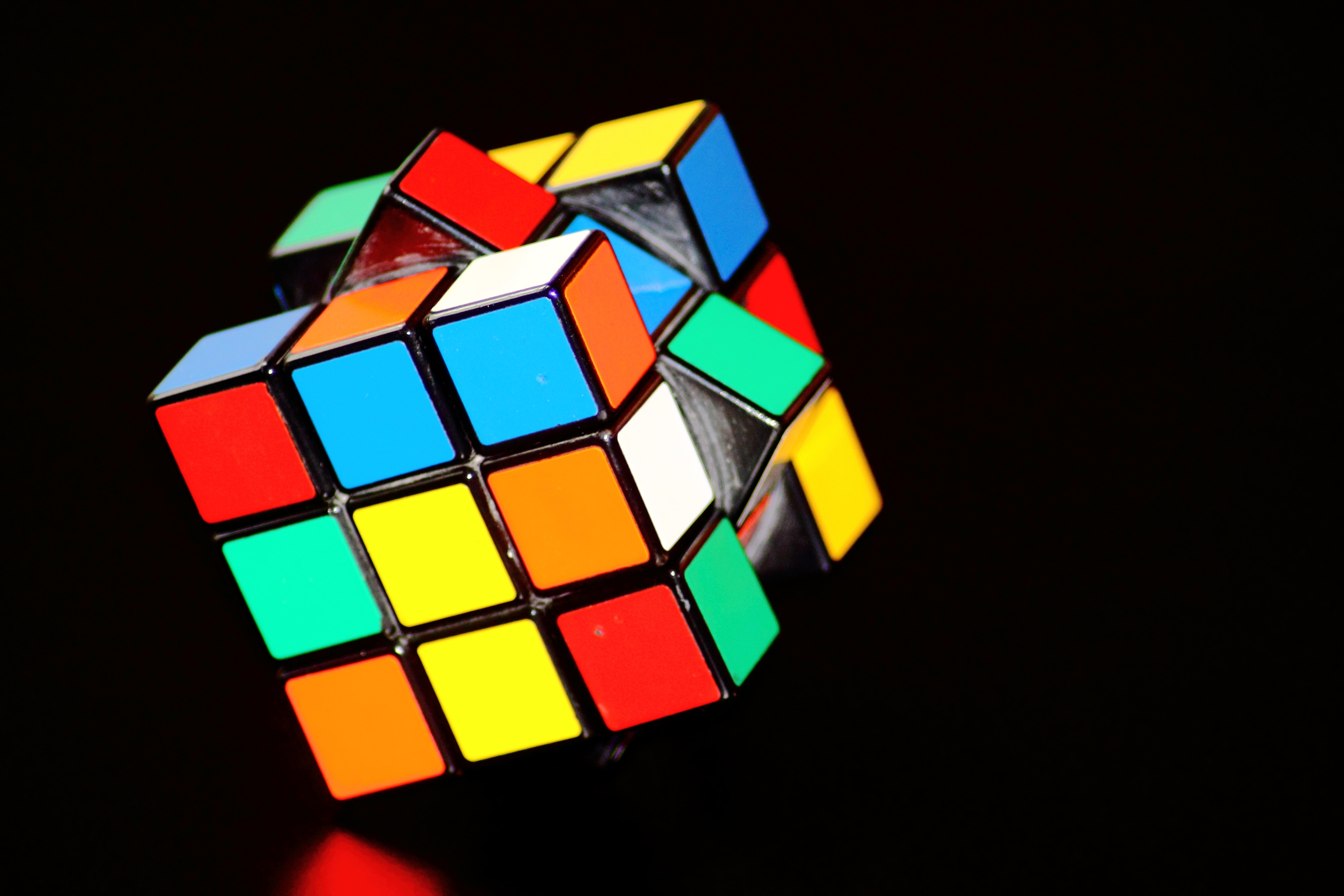 Photo of a rubik's cube
